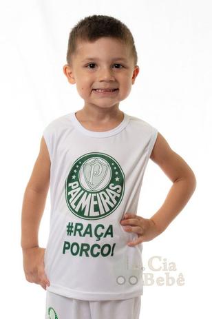 Camiseta Regata Infantil Palmeiras Oficial - Revedor Menor preço em Camiseta Regata Infantil Palmeiras Oficial - Revedor