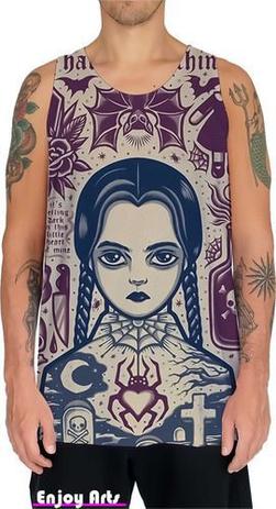 camiseta morticia addams