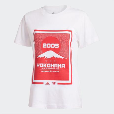 camisa são paulo adidas feminina