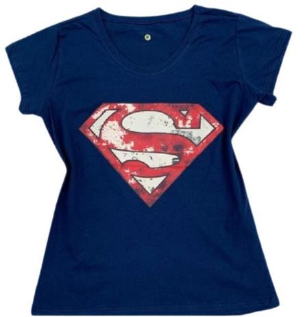 camisa superman feminina