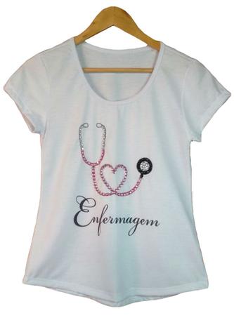 T shirt bordada feminina Clearance