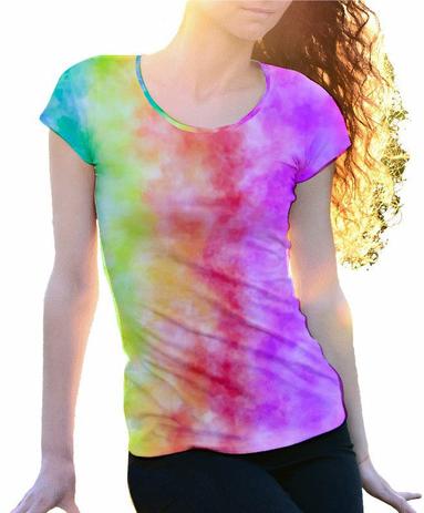 blusa tie dye feminina infantil