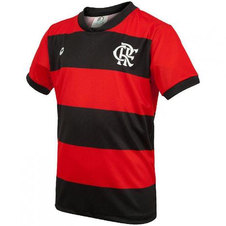 Camiseta Torcida Baby Flamengo Licenciada Sublimada - 031SSX Menor preço em Camiseta Torcida Baby Flamengo Licenciada Sublimada - 031SSX