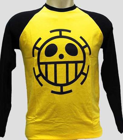 Menor preço em Camiseta Trafalgar Law One Piece Camisa Blusa Manga Longa