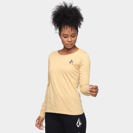 camiseta volcom feminina