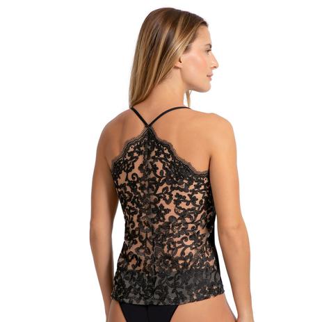 Camisete Renda Tule Bordado Zurique628.031 - Marcyn Lingerie - Camisete -  Magazine Luiza