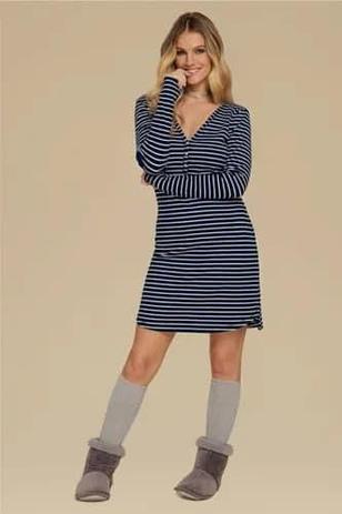 Camisola Manga Longa Maxi Xadrez Cor com Amor