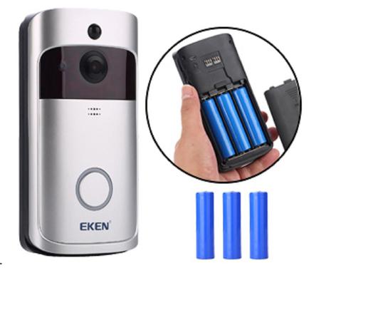 Campainha Camera e Áudio-WI-FI Sem Fio Inteligente e Alarme - Eken Menor preço em Campainha Camera e Áudio-WI-FI Sem Fio Inteligente e Alarme - Eken