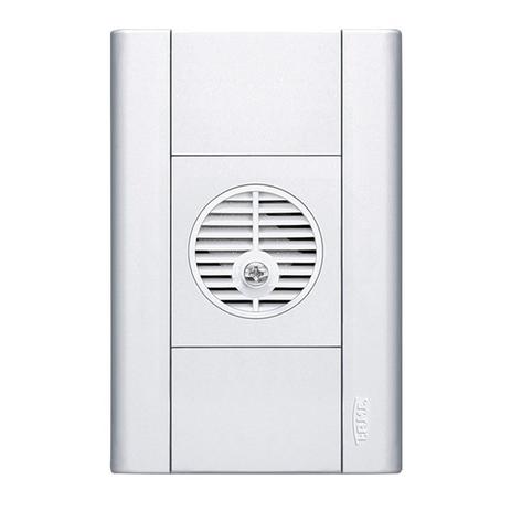 Campainha Cigarra de Embutir 127V Branco Modulare Fame Menor preço em Campainha Cigarra de Embutir 127V Branco Modulare Fame