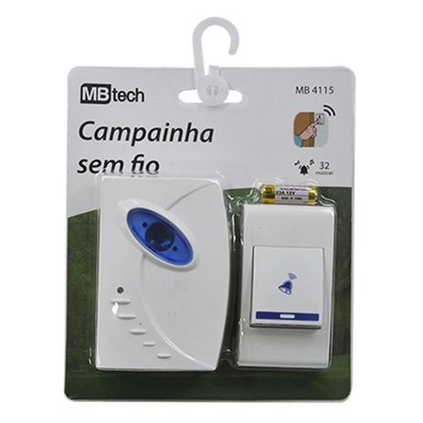 Campainha De Tomada Residencial Sem Fio - Necton presentes Menor preço em Campainha De Tomada Residencial Sem Fio - Necton presentes