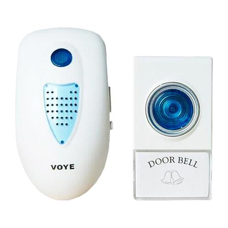 Campainha de Tomada Sem Fio 110v Branca - Voye Menor preço em Campainha de Tomada Sem Fio 110v Branca - Voye