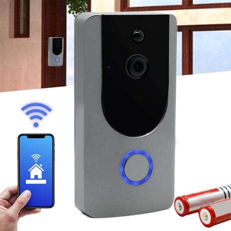 Campainha Inteligente Vídeo Porteiro Wifi Smart Doorbell E04 - RY Menor preço em Campainha Inteligente Vídeo Porteiro Wifi Smart Doorbell E04 - RY