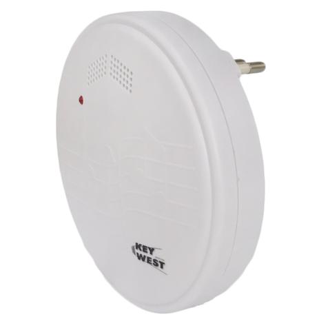 Campainha Sem Fio de Tomada com LED - DNI 6398 - Key west Menor preço em Campainha Sem Fio de Tomada com LED - DNI 6398 - Key west