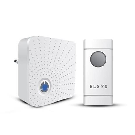 Campainha Sem Fio Elsys ESA-CS101 com Alcance de Até 120m e 52 Toques Menor preço em Campainha Sem Fio Elsys ESA-CS101 com Alcance de Até 120m e 52 Toques
