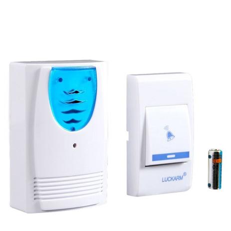 Campainha Sem Fio Longo Alcance 100 metros a Bateria Oferta - Doorbell Menor preço em Campainha Sem Fio Longo Alcance 100 metros a Bateria Oferta - Doorbell