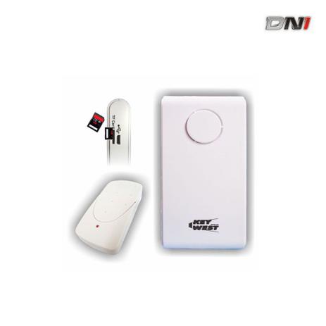 Campainha Sem Fio Mp3 Eletronica Com 1 Acionador Bc Dni Menor preço em Campainha Sem Fio Mp3 Eletronica Com 1 Acionador Bc Dni