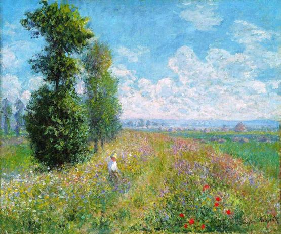 Campo de Papoulas (1875) - Claude Monet - Tela 50x60 Para Quadro - Santhatela é ruim? Campo de Papoulas (1875) - Claude Monet - Tela 50x60 Para Quadro - Santhatela é boa?
