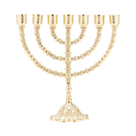 Candelabro Menorah Prestige 7 Velas 15x17cm Zamac Dourado Menor preço em Candelabro Menorah Prestige 7 Velas 15x17cm Zamac Dourado