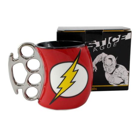 Caneca 350ml Soco Ingles DC Comics - Flash - Zona criativa Menor preço em Caneca 350ml Soco Ingles DC Comics - Flash - Zona criativa