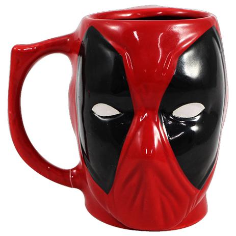 Caneca 3d dead pool marvel 400ml - Zc Menor preço em Caneca 3d dead pool marvel 400ml - Zc