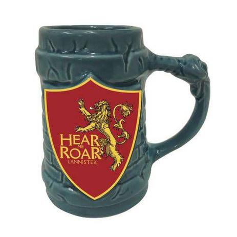 Caneca 3D Game of Thrones Lannister 500ml Zona Criativa Menor preço em Caneca 3D Game of Thrones Lannister 500ml Zona Criativa