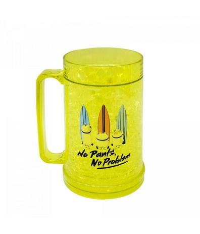 Caneca Amarela Com Gel Congelante 450ml - Minions Meu Malvado Favorito Menor preço em Caneca Amarela Com Gel Congelante 450ml - Minions Meu Malvado Favorito