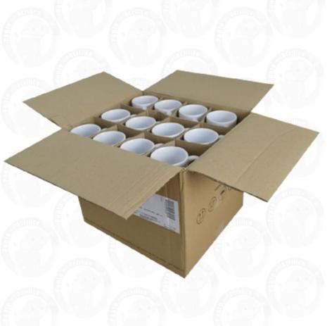 Caneca Branca Resinada Para Sublimação SUBLIME/BIONA - 325ml CAIXA C/ 36 Und Menor preço em Caneca Branca Resinada Para Sublimação SUBLIME/BIONA - 325ml CAIXA C/ 36 Und