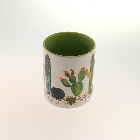 Caneca C/ Desenho De 7 Cactos Verde P/ Chá E Café 330Ml - Mundi- cismar Menor preço em Caneca C/ Desenho De 7 Cactos Verde P/ Chá E Café 330Ml - Mundi- cismar