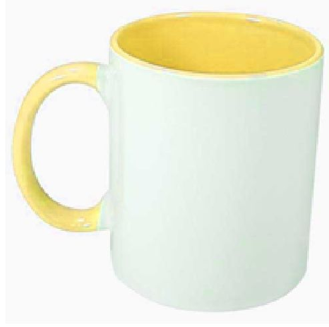 Caneca Cerâmica Branca c/ Interior e Alça Amarela 325ml Live (458) - 36 Unidades (Caixa Fechada) - Live shopvirtua3000 Menor preço em Caneca Cerâmica Branca c/ Interior e Alça Amarela 325ml Live (458) - 36 Unidades (Caixa Fechada) - Live shopvirtua3000