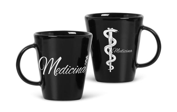 Caneca cerâmica de curso medicina - Brasfoot Menor preço em Caneca cerâmica de curso medicina - Brasfoot