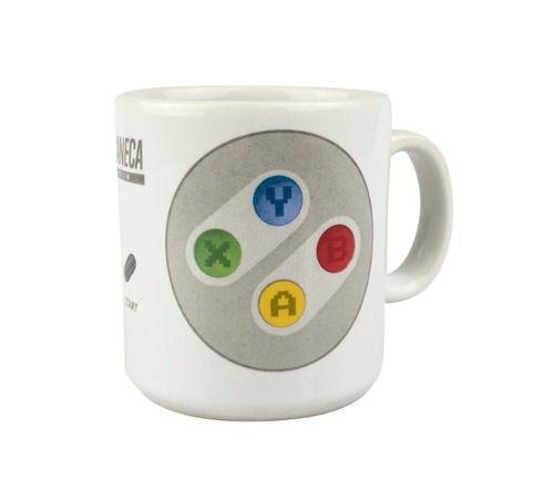 Caneca Controle Game Snes Porcelana 270ml - Kathavento Menor preço em Caneca Controle Game Snes Porcelana 270ml - Kathavento