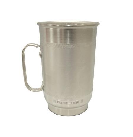 Caneca de Chopp Alumínio Cub Congelante 450ml - Re artefatos Menor preço em Caneca de Chopp Alumínio Cub Congelante 450ml - Re artefatos