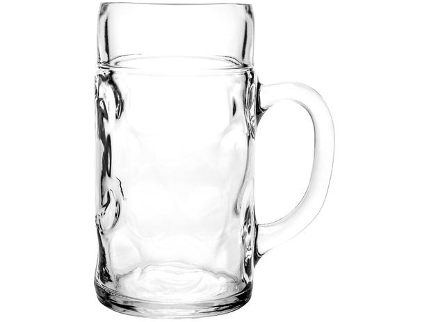 Caneca de Chopp e Cerveja de Vidro 1,25L - Ruvolo Mass Krug