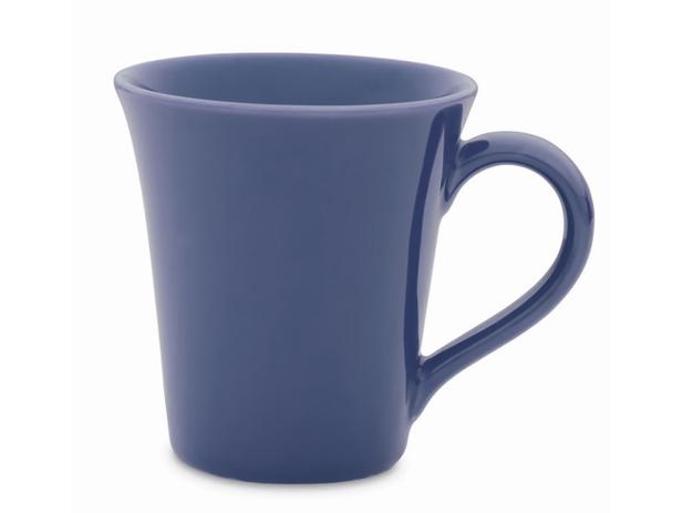 Caneca de Louça Tulipa Lisa Biona Oxford - Azul / 330 Ml Menor preço em Caneca de Louça Tulipa Lisa Biona Oxford - Azul / 330 Ml