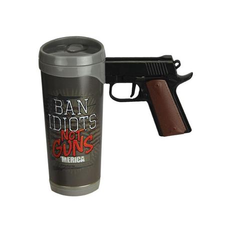 Caneca de Pistola Ban Idiots 470ml - Nautika é boa?