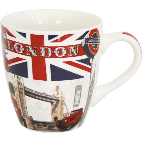 Caneca de Porcelana 240ML Países DMBrasil Sortida - Dm brasil Menor preço em Caneca de Porcelana 240ML Países DMBrasil Sortida - Dm brasil