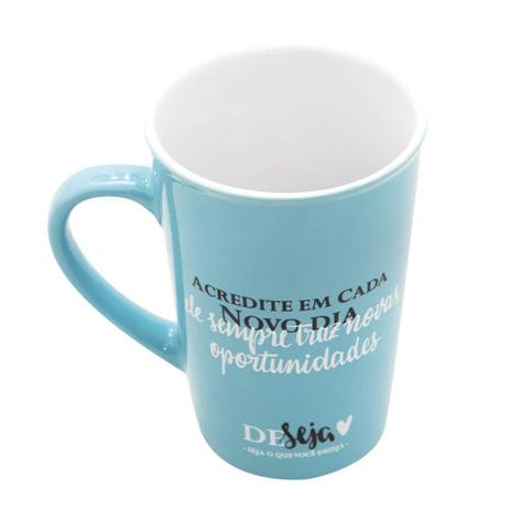 Caneca de Porcelana Acredite em Cada Novo Dia - Amocanecas Menor preço em Caneca de Porcelana Acredite em Cada Novo Dia - Amocanecas