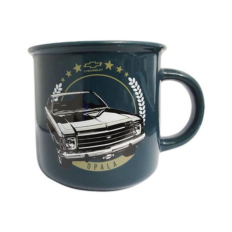 Caneca de Porcelana Antique GM Opala Azul - Urban Menor preço em Caneca de Porcelana Antique GM Opala Azul - Urban