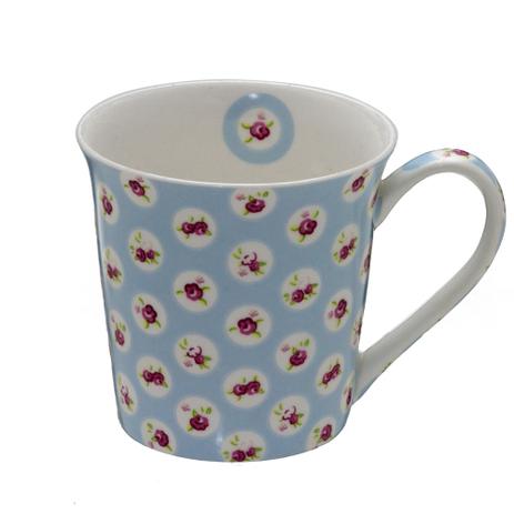 Caneca de Porcelana Azul Com Flores Concepts Life 270 Ml Menor preço em Caneca de Porcelana Azul Com Flores Concepts Life 270 Ml