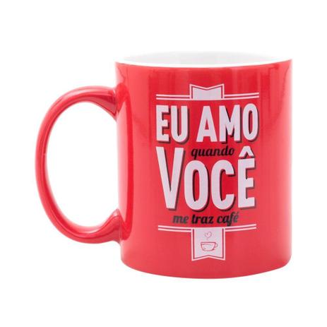 Caneca de Porcelana Eu Amo Você - Amocanecas Menor preço em Caneca de Porcelana Eu Amo Você - Amocanecas
