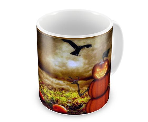 Caneca de Porcelana Halloween - Carmélia personalizados Menor preço em Caneca de Porcelana Halloween - Carmélia personalizados