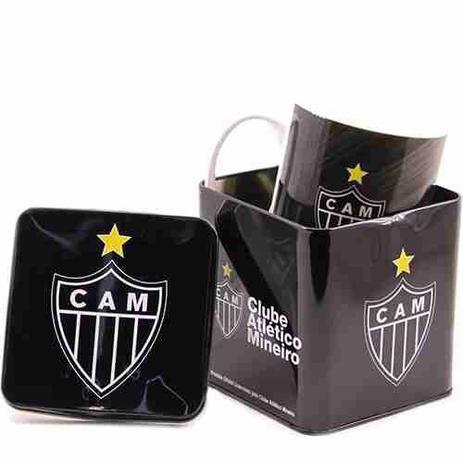 Caneca De Porcelana Na Lata 320ml - Atlético Mineiro - Mileno Menor preço em Caneca De Porcelana Na Lata 320ml - Atlético Mineiro - Mileno