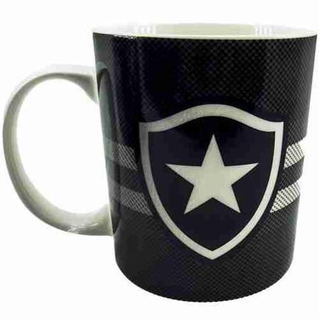 Caneca De Porcelana Na Lata 320ml - Botafogo - Mileno Menor preço em Caneca De Porcelana Na Lata 320ml - Botafogo - Mileno