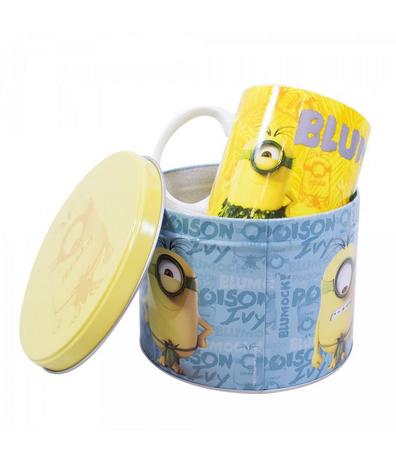 Caneca De Porcelana Na Lata Blumock 350ml - Minions Meu Malvado Favorito Menor preço em Caneca De Porcelana Na Lata Blumock 350ml - Minions Meu Malvado Favorito