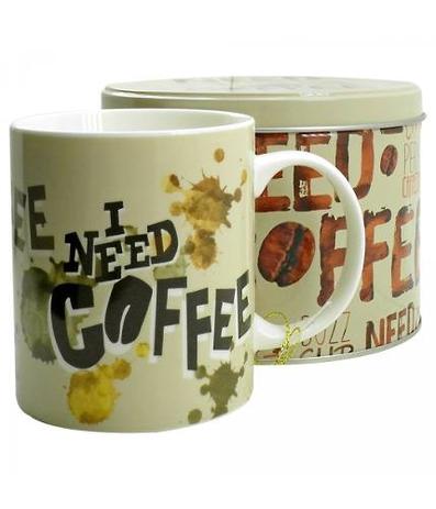 Caneca De Porcelana Na Lata Minions Coffee 350ml Menor preço em Caneca De Porcelana Na Lata Minions Coffee 350ml