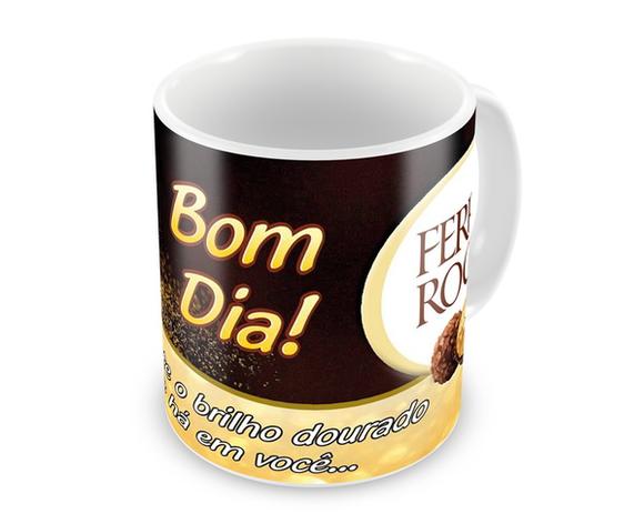 Caneca de Porcelana Páscoa - Modelo Bom Dia! - Carmélia personalizados Menor preço em Caneca de Porcelana Páscoa - Modelo Bom Dia! - Carmélia personalizados
