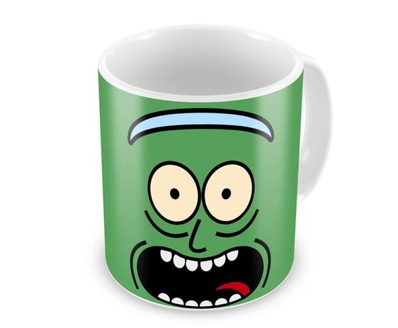 Caneca de Porcelana Rick and Morty - Verde - Carmélia personalizados Menor preço em Caneca de Porcelana Rick and Morty - Verde - Carmélia personalizados