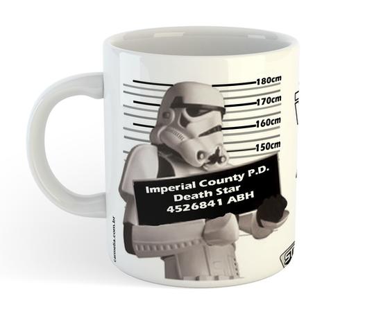 Caneca de Porcelana Star Wars - Modelo Stormtrooper - Carmélia personalizados Menor preço em Caneca de Porcelana Star Wars - Modelo Stormtrooper - Carmélia personalizados