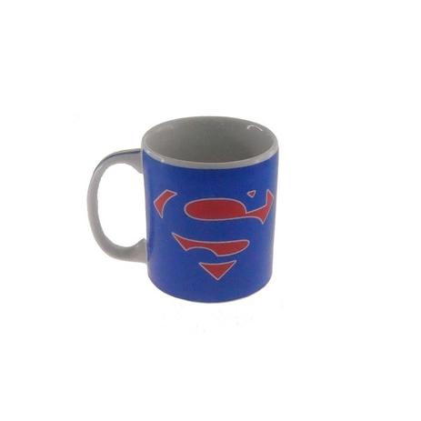 Caneca Decorativa Porcelana Herói Super Homem Cor Azul 8x8x8 - Maisaz Menor preço em Caneca Decorativa Porcelana Herói Super Homem Cor Azul 8x8x8 - Maisaz