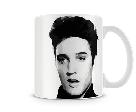 Caneca Elvis Presley Desenho II - Artgeek Menor preço em Caneca Elvis Presley Desenho II - Artgeek